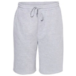 Independent Trading Co. Men's Grey Heather Midweight Fleece Short