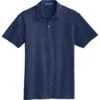 Port Authority Men's Estate Blue Meridian Cotton Blend Polo
