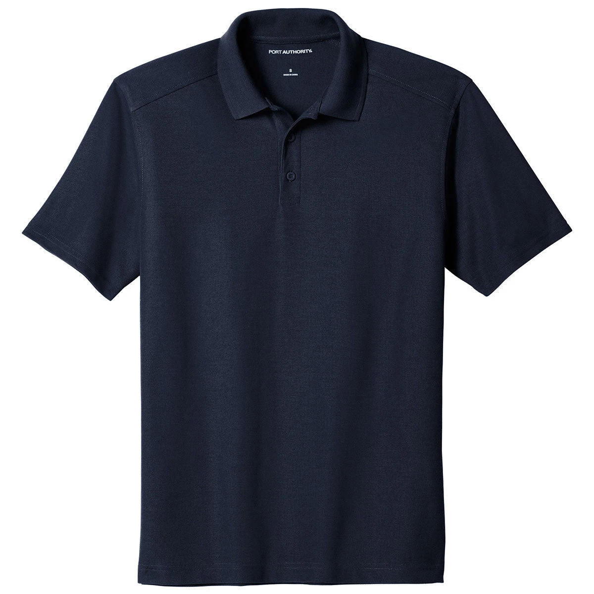 Port Authority Men's Navy EZPerformance Pique Polo 1 Port Authority Men's Navy EZPerformance Pique Polo