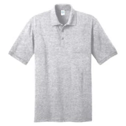 Port & Company Men's Ash Tall Core Blend Jersey Knit Polo