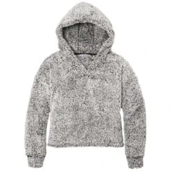 Port Authority Women's Grey Heather Cozy Fleece Hoodie