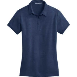 Port Authority Women's Estate Blue Meridian Cotton Blend Polo