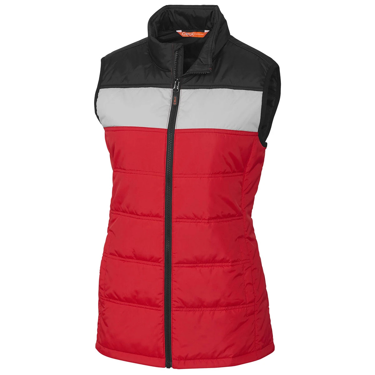 Cutter & Buck Women's Red Thaw Insulated Packable Vest 1 Cutter & Buck Women's Red Thaw Insulated Packable Vest