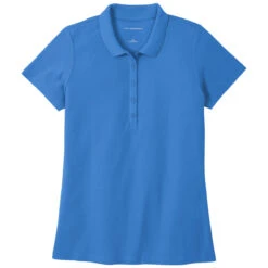 Port Authority Women's Strong Blue SuperPro React Polo