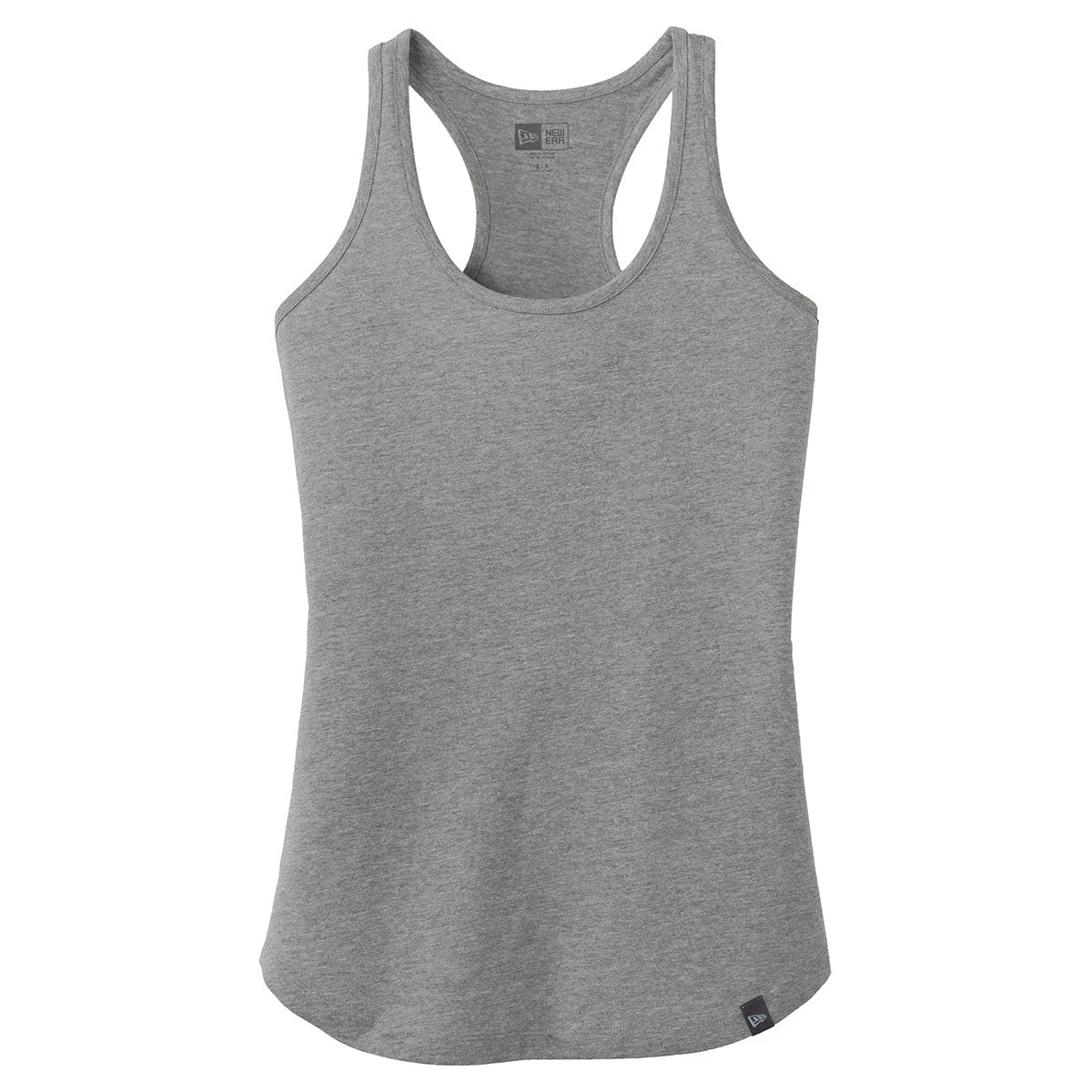 New Era Women's Shadow Grey Heather Heritage Blend Racerback 1 New Era Women's Shadow Grey Heather Heritage Blend Racerback