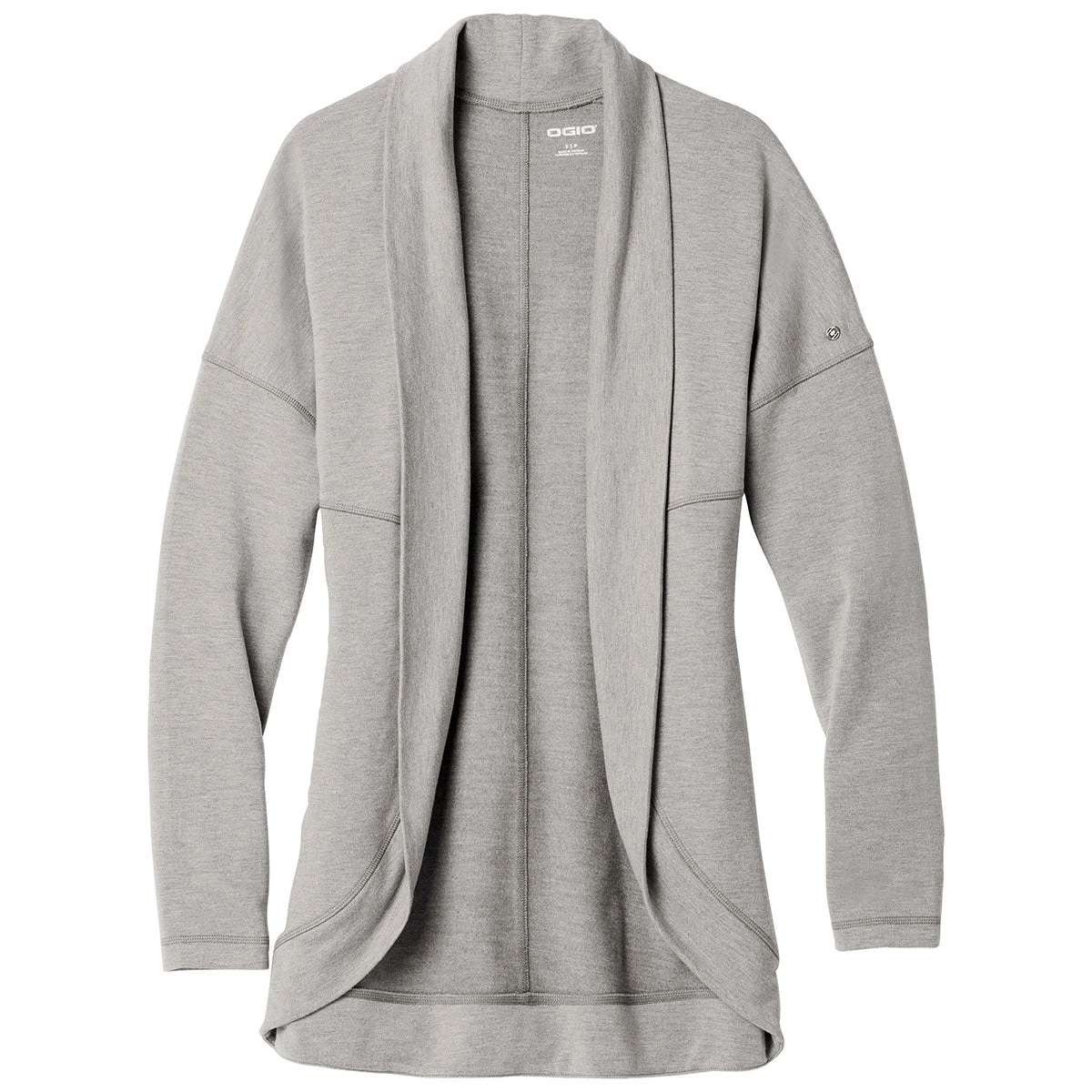 OGIO Women's Petrol Grey Heather Luuma Cocoon Fleece 1 OGIO Women's Petrol Grey Heather Luuma Cocoon Fleece
