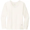 OGIO Women's Ivory Snow Luuma Flex Long Sleeve V-Neck