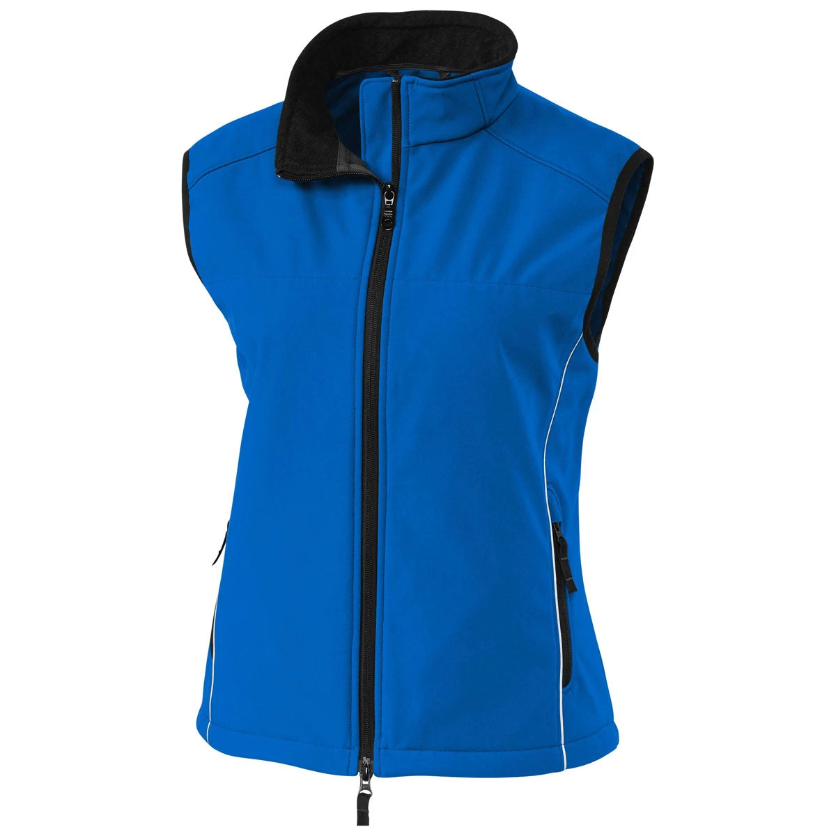 Clique Women's Royal Blue Softshell Vest 1 Clique Women's Royal Blue Softshell Vest