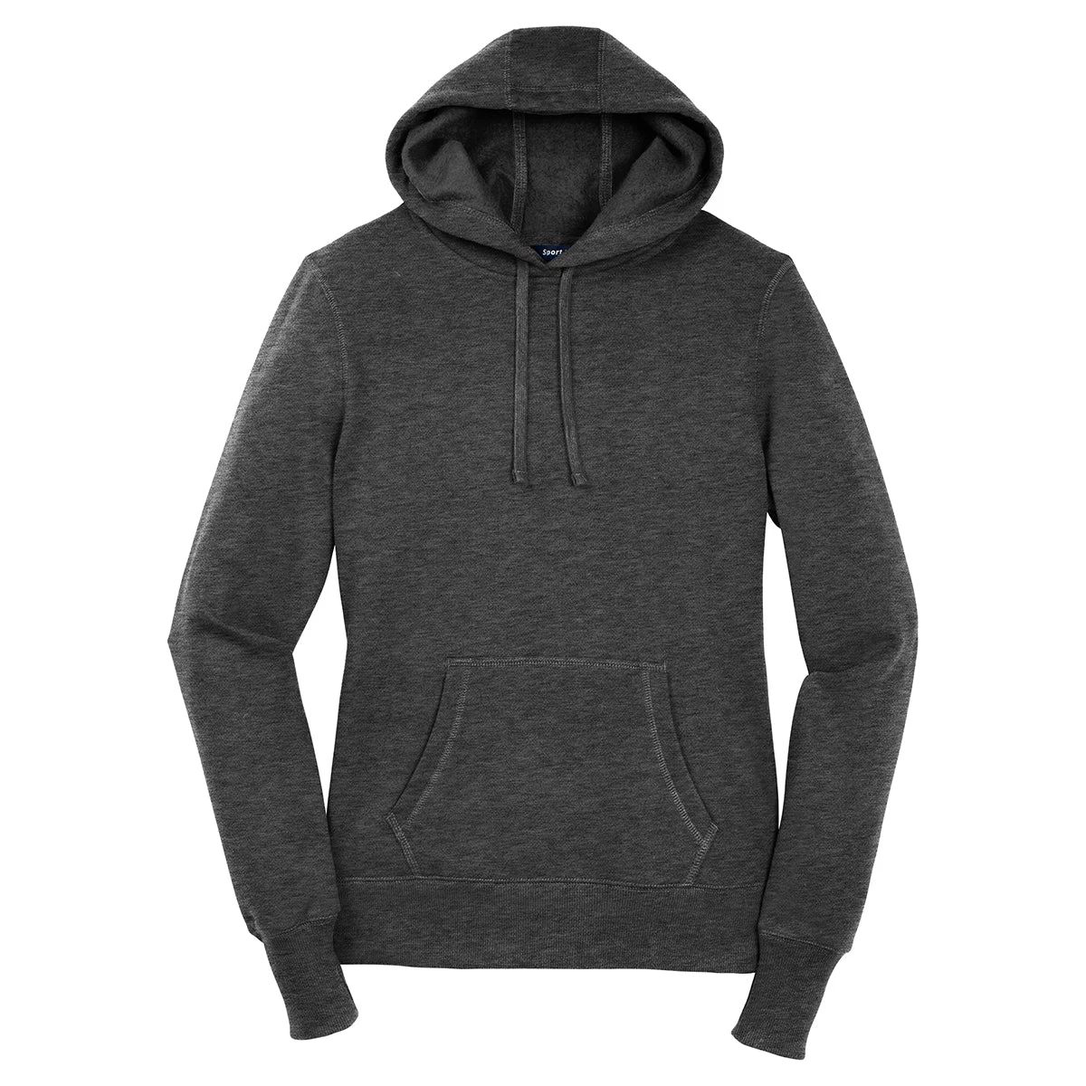 Sport-Tek Women's Graphite Heather Pullover Hooded Sweatshirt 1 Sport-Tek Women's Graphite Heather Pullover Hooded Sweatshirt