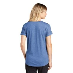 Sport-Tek Women's True Royal Heather PosiCharge Tri-Blend Wicking Dolman Tee 8 Sport-Tek Women's True Royal Heather PosiCharge Tri-Blend Wicking Dolman Tee -Best Clothing Shop LST401 True Royal Hth HTB