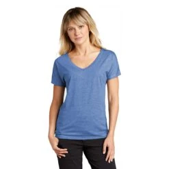 Sport-Tek Women's True Royal Heather PosiCharge Tri-Blend Wicking Dolman Tee 7 Sport-Tek Women's True Royal Heather PosiCharge Tri-Blend Wicking Dolman Tee -Best Clothing Shop LST401 True Royal Hth HTF