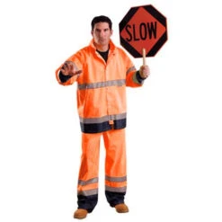 OccuNomix Men's Orange Premium Breathable Pants