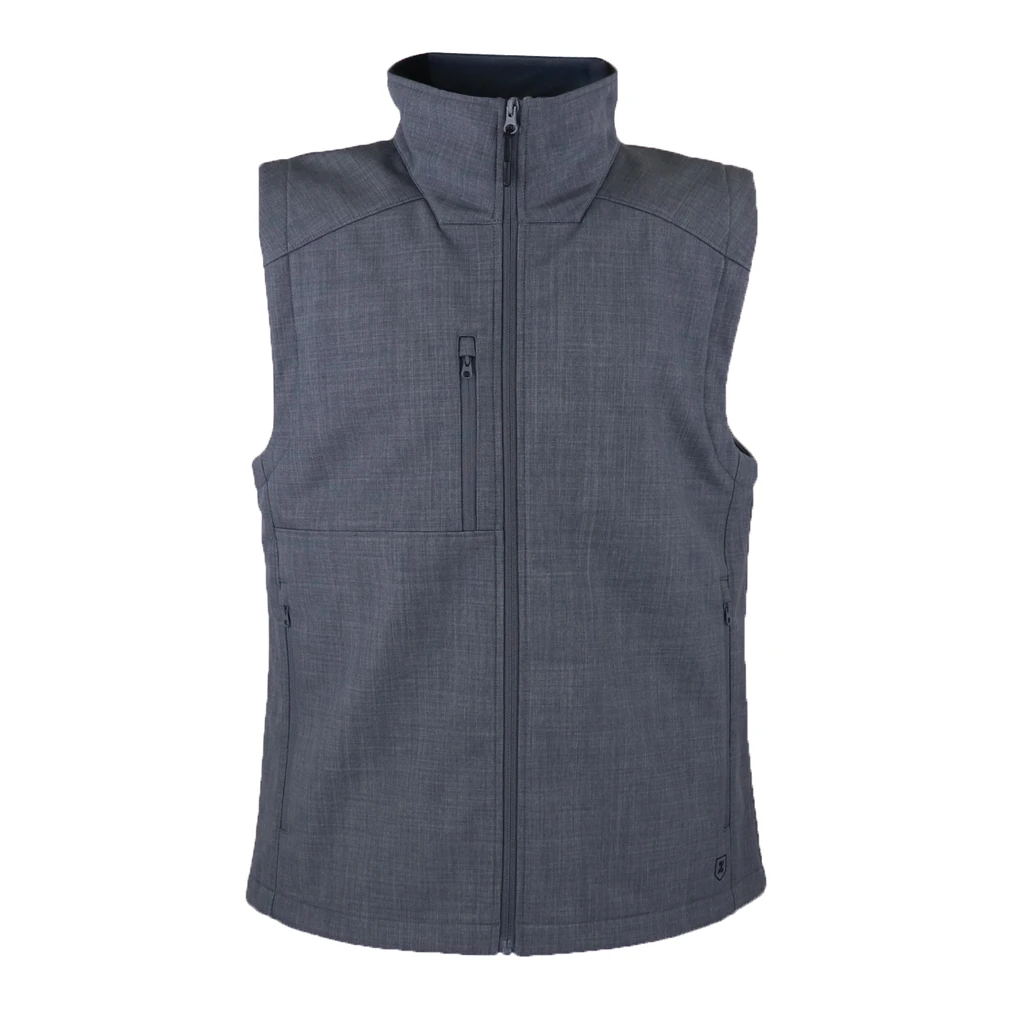 Zusa Men's Charcoal Cross-Hatch Wanderlust Vest 1 Zusa Men's Charcoal Cross-Hatch Wanderlust Vest