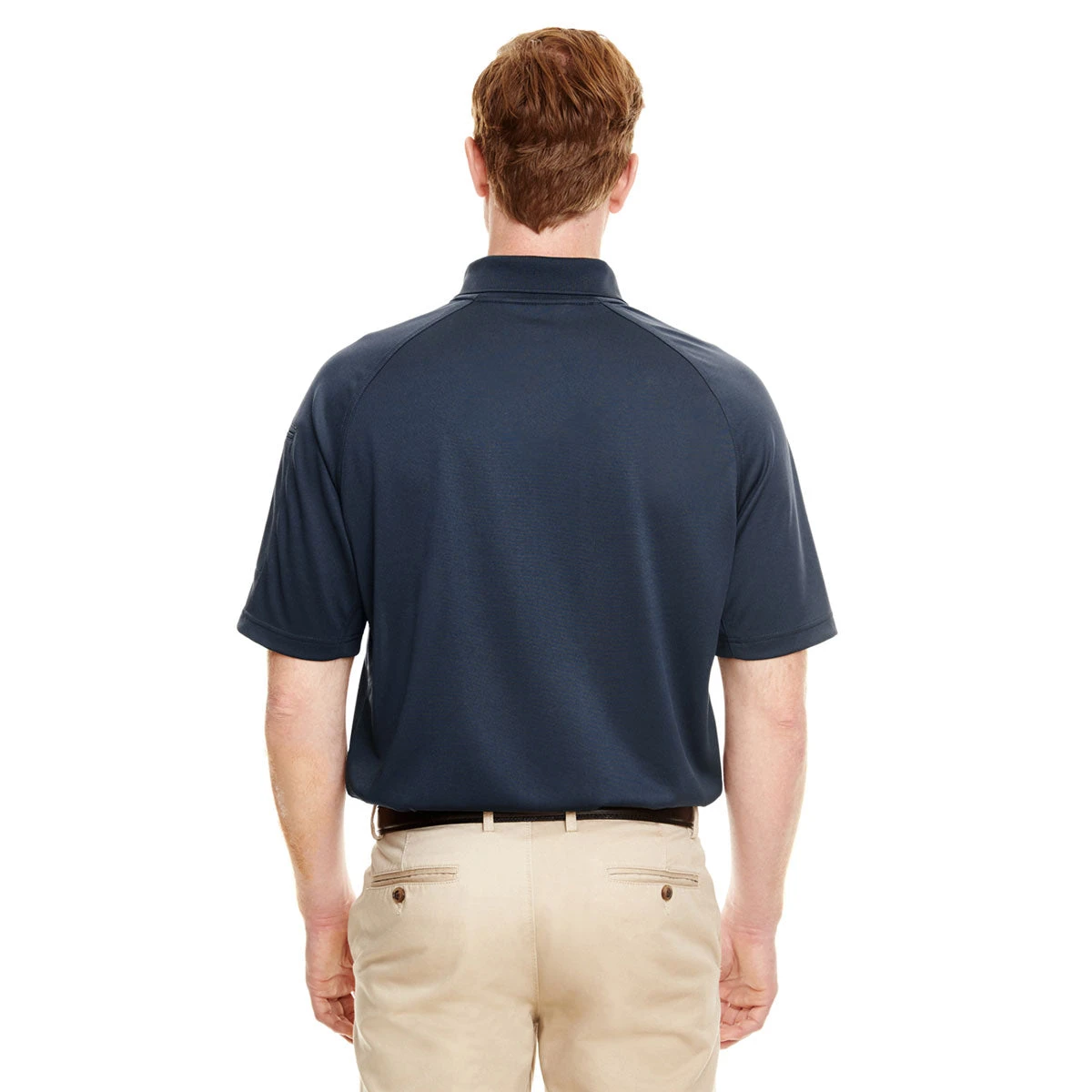 Harriton Men's Dark Navy Tactical Performance Polo 3 Harriton Men's Dark Navy Tactical Performance Polo - Image 3