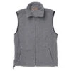 Harriton Men's Charcoal 8 Oz. Fleece Vest
