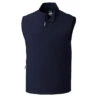 Cutter & Buck Men's Navy Blue WeatherTec Summit Half Zip Vest