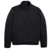 Marine Layer Men's Black Heather Corbet Quilted Pullover