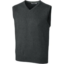 Cutter & Buck Men's Charcoal Lakemont Vest