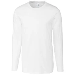 Clique Men's White Long Sleeve Phoenix Tee