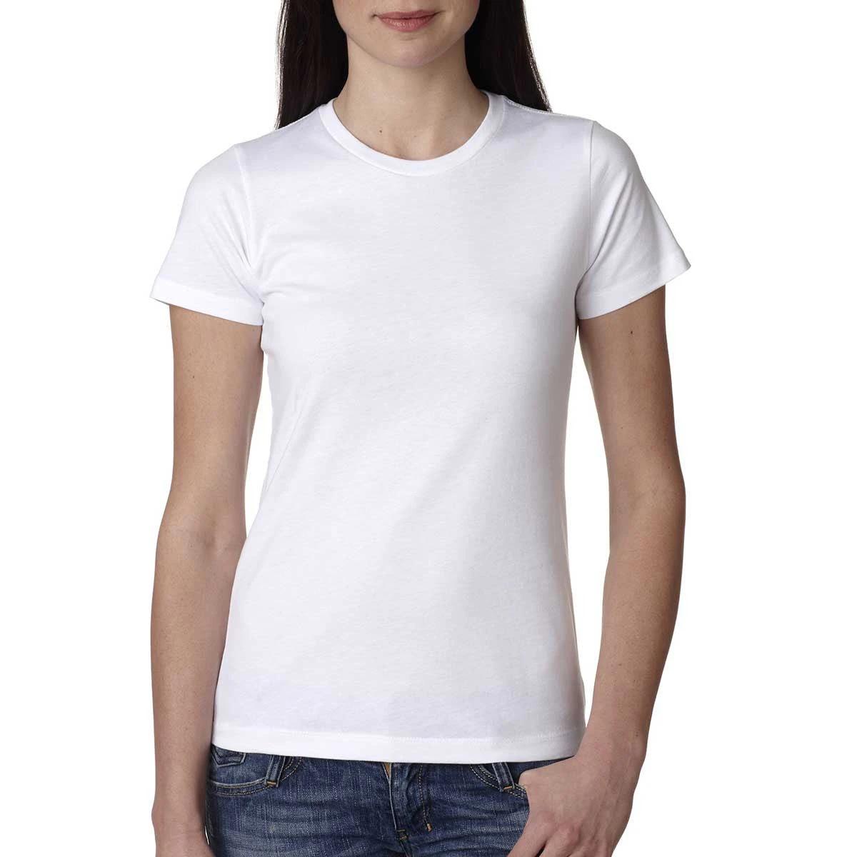 Next Level Women's White Boyfriend Tee 3 Next Level Women's White Boyfriend Tee - Image 3