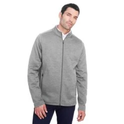 North End Men's Light Heather/Carbon Flux 2.0 Full-Zip Jacket 7 North End Men's Light Heather/Carbon Flux 2.0 Full-Zip Jacket -Best Clothing Shop NE712 P9 HTF