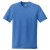 New Era Men's Royal Heather Sueded Cotton Crew Tee