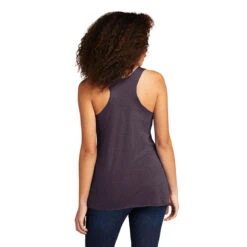 Next Level Women's Vintage Purple Tri-Blend Racerback Tank -Best Clothing Shop NL6733 Vintage Purple HTB