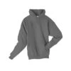 Hanes Men's Smoke Grey 7.8 Oz. EcoSmart 50/50 Pullover Hood