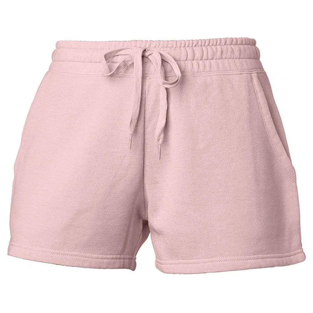 Independent Trading Co. Women's Blush Lightweight California Wave Wash Shorts 1 Independent Trading Co. Women's Blush Lightweight California Wave Wash Shorts