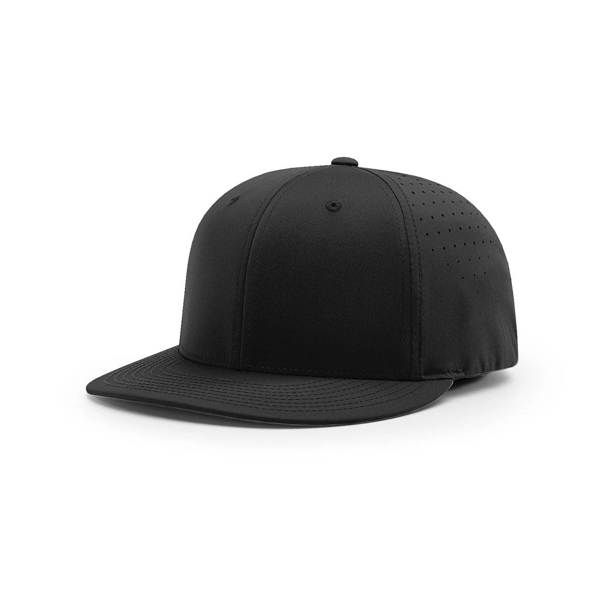 Richardson Black Performance Team Series Solid Lite R-Flex Cap 1 Richardson Black Performance Team Series Solid Lite R-Flex Cap