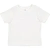 Rabbit Skins Toddler White Cotton Jersey T-Shirt