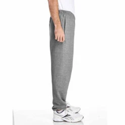 Champion Men's Oxford Grey Reverse Weave Fleece Pant -Best Clothing Shop RW10 Oxford Grey HTS