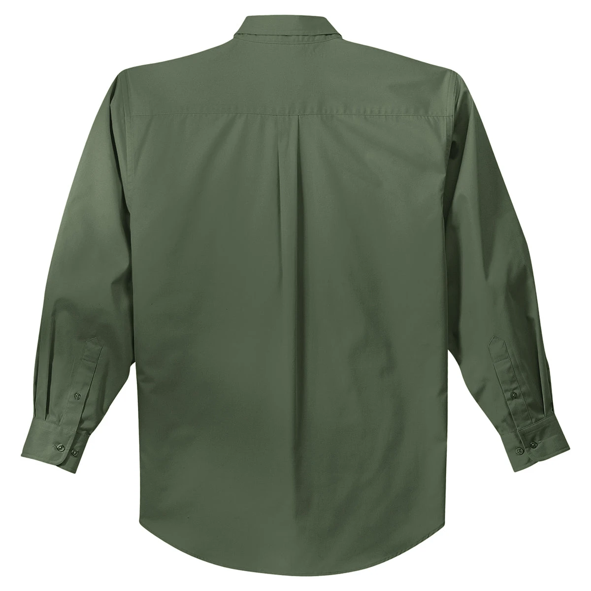 Port Authority Men's Clover Green Tall Long Sleeve Easy Care Shirt 2 Port Authority Men's Clover Green Tall Long Sleeve Easy Care Shirt - Image 2