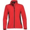 Stormtech Women's True Red/Black Pulse Softshell