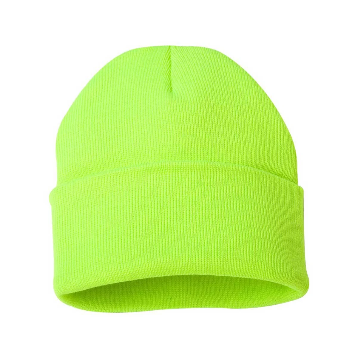 Sportsman Safety Yellow 12" Knit Beanie 1 Sportsman Safety Yellow 12" Knit Beanie