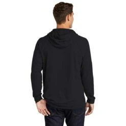 Sport-Tek Men's Black Lightweight French Terry Pullover Hoodie -Best Clothing Shop ST272 Black HTB