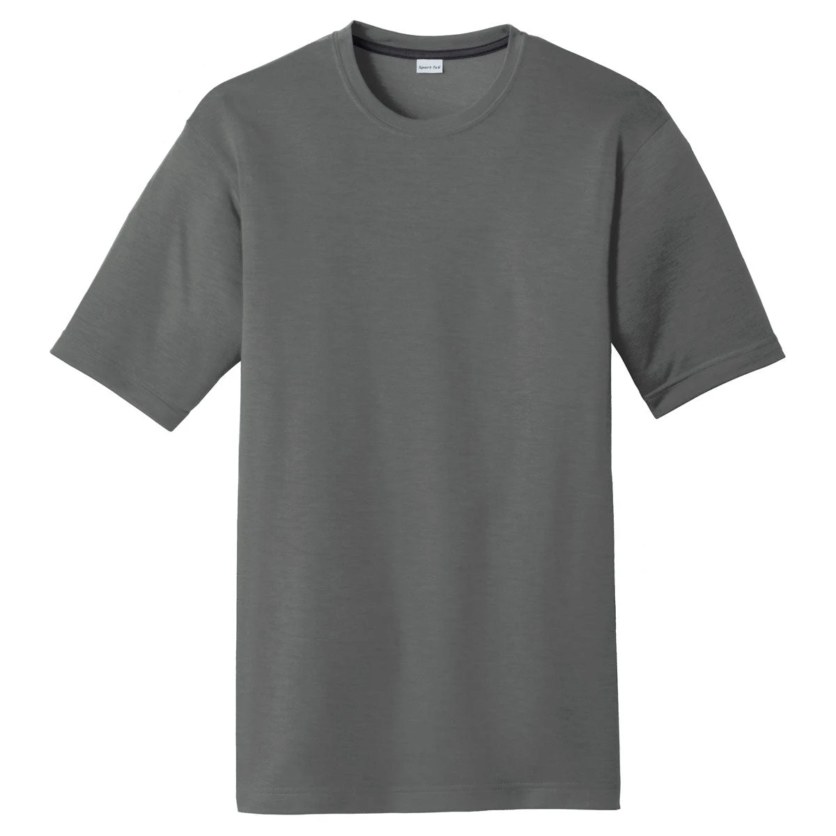 Sport-Tek Men's Dark Smoke Grey PosiCharge Competitor Cotton Touch Tee 1 Sport-Tek Men's Dark Smoke Grey PosiCharge Competitor Cotton Touch Tee