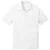 Sport-Tek Men's White PosiCharge RacerMesh Pocket Polo