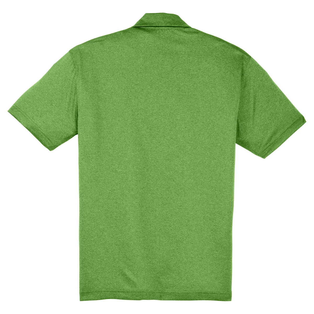 Sport-Tek Men's Turf Green Heather Contender Polo 2 Sport-Tek Men's Turf Green Heather Contender Polo - Image 2