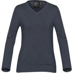 Stormtech Women's Navy Laguna V-Neck Sweater