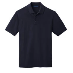 Port Authority Men's Navy Tall Ezcotton Polo