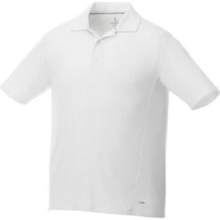 Elevate Men's White Jepson Short Sleeve Polo