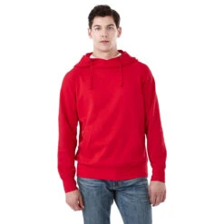 Elevate Men's Team Red Dayton Fleece Hoody -Best Clothing Shop TM18209 358 HTF