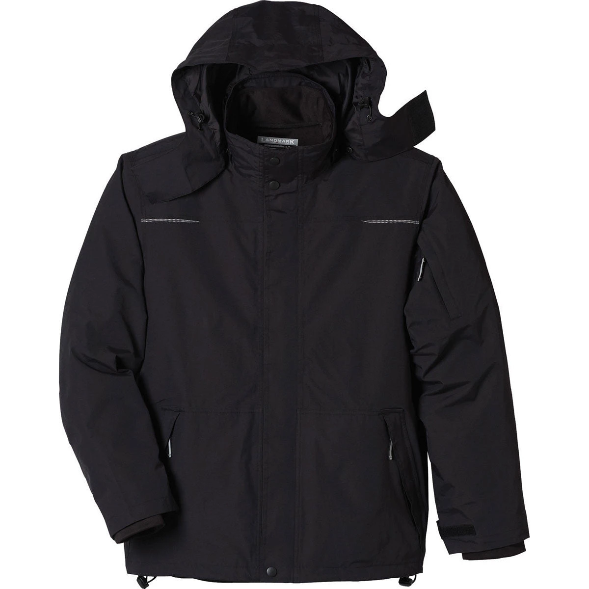 Elevate Men's Black Dutra 3-in-1 Jacket 1 Elevate Men's Black Dutra 3-in-1 Jacket