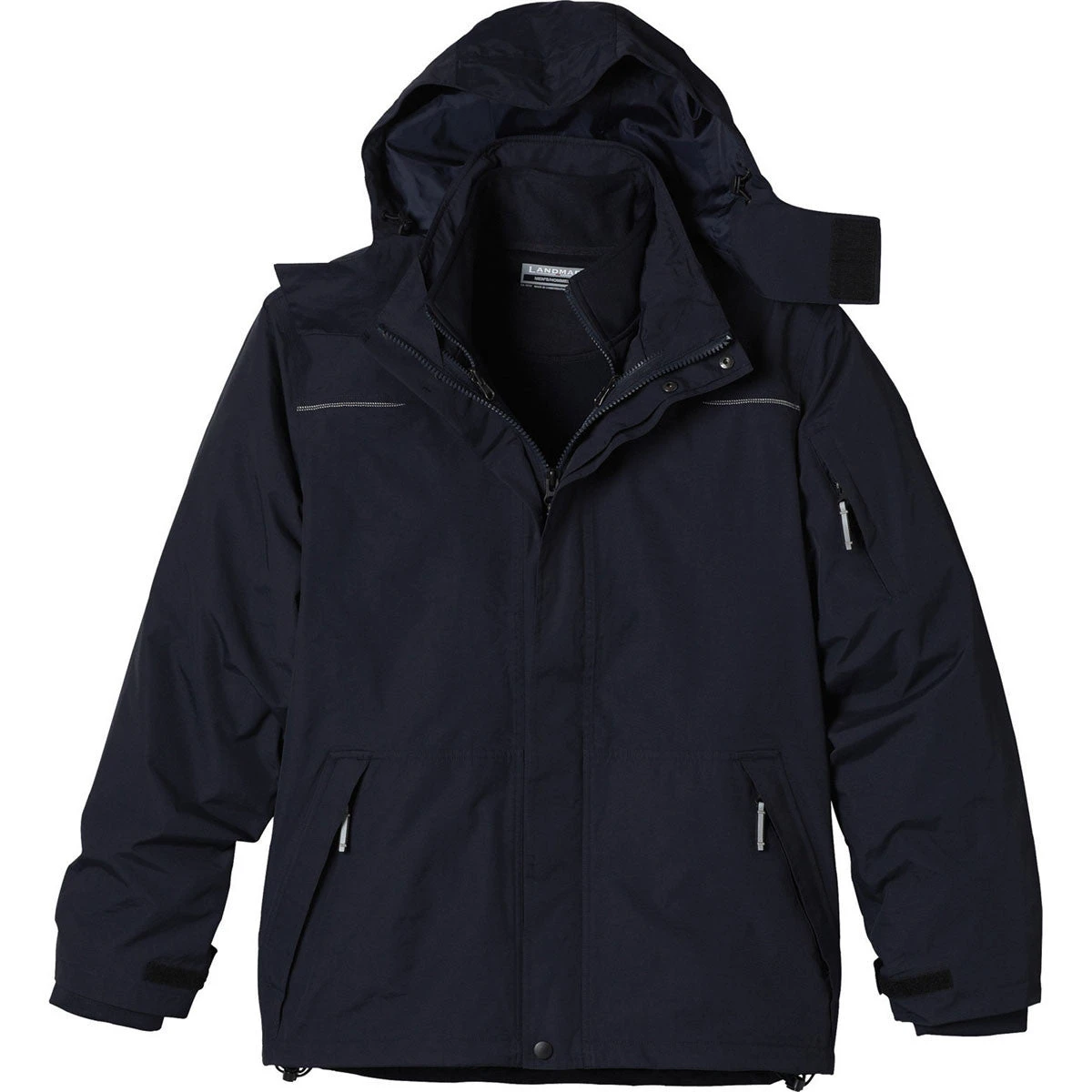 Elevate Men's Navy Dutra 3-in-1 Jacket 1 Elevate Men's Navy Dutra 3-in-1 Jacket
