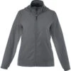 Elevate Women's Steel Grey Darien Packable Jacket
