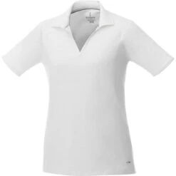 Elevate Women's White Jepson Short Sleeve Polo