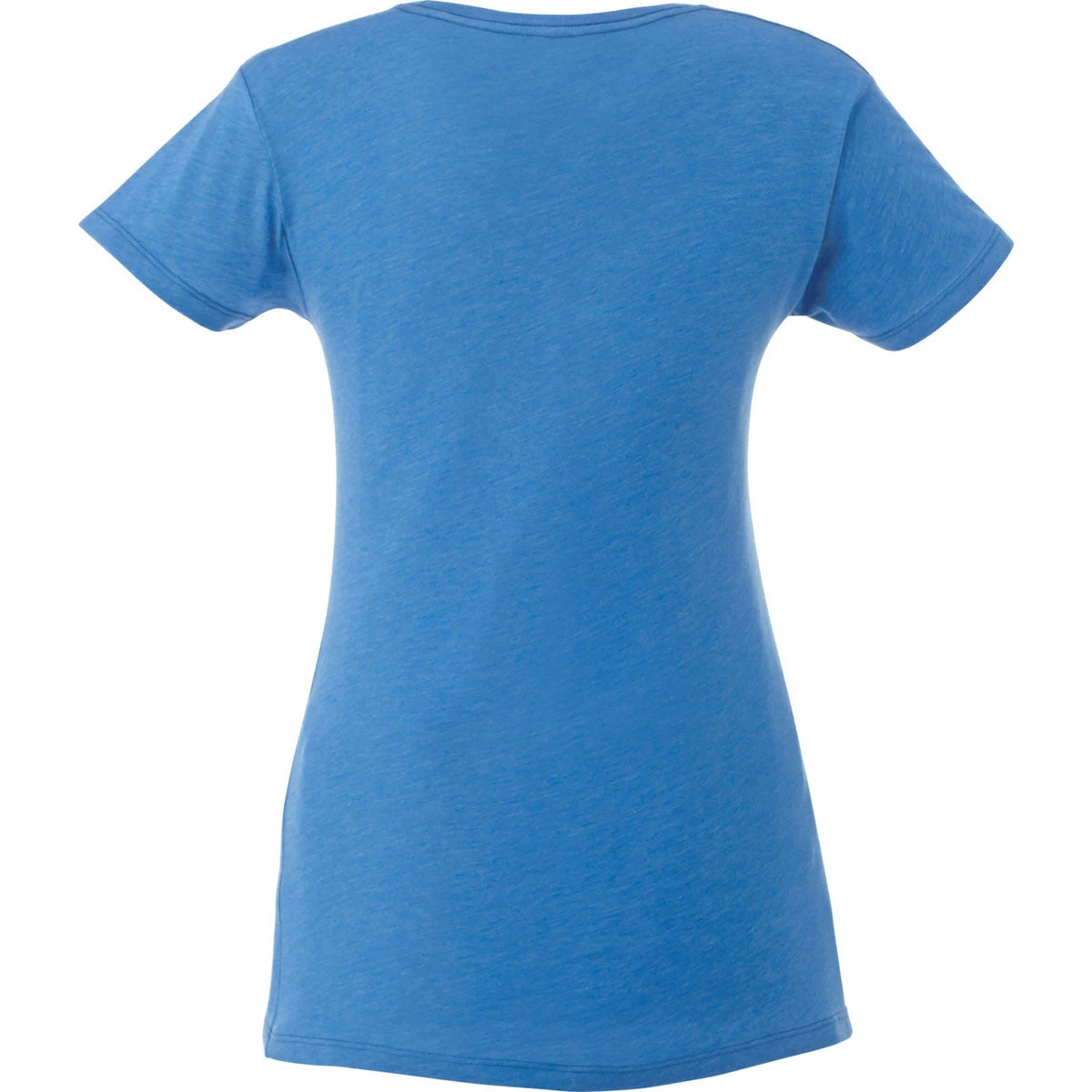 Elevate Women's New Royal Heather Bodie Short Sleeve T-Shirt 2 Elevate Women's New Royal Heather Bodie Short Sleeve T-Shirt - Image 2