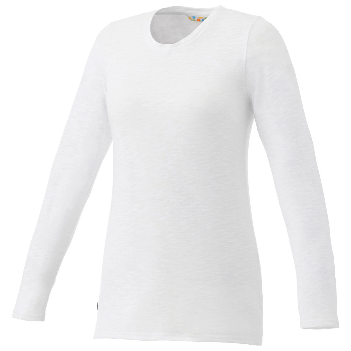 Elevate Women's White Holt Long Sleeve Tee 1 Elevate Women's White Holt Long Sleeve Tee