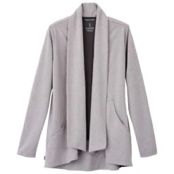 Elevate Women's Heather Grey Equinox Knit Blazer